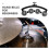 Instrument Tambourin Main Argenté Robuste Aluminium ABS Durable 7