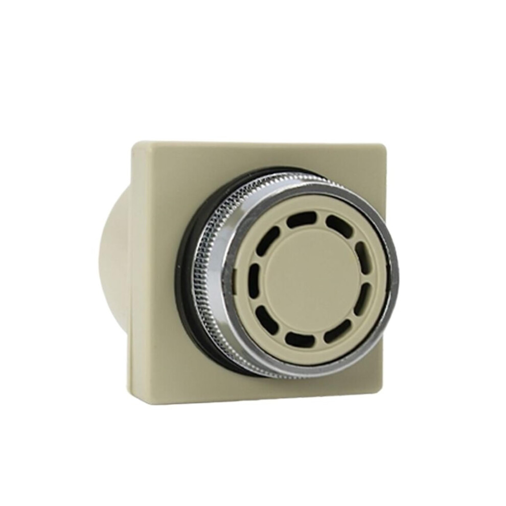 30Mm Decibel Warning Buzzer Industrial Alarm Chime For Vehicle And Machinery Safety White 9070919993879
