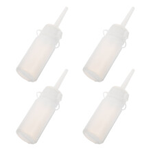 30Pièces Bouteilles Doseuses Plastique Blanches Pour Projets De Colle