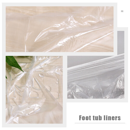 Sac De 80 Pièces Housse Jetable Pour Cuve À Pieds 2