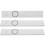 4Ensembles Bandes Didactiques Blanches Pour Usage Scolaire Enfants 9