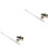 2Pièces Accessoires Support Solide En Couleurs Assorties 3