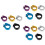 15Pièces Collier Serrage Fixie Avec Blocage Rapide Aluminium 5