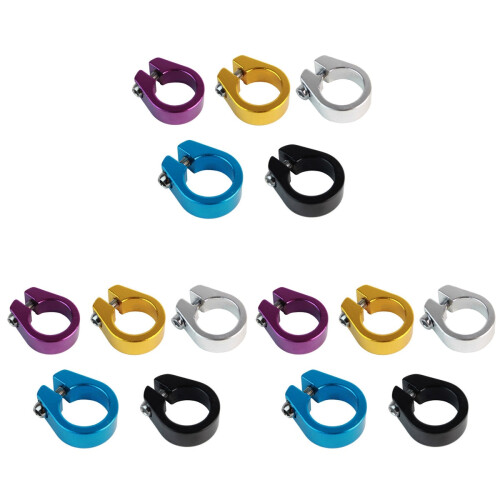 15Pièces Collier Serrage Fixie Avec Blocage Rapide Aluminium 1