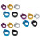 15Pièces Collier Serrage Fixie Avec Blocage Rapide Aluminium 6