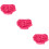 3Pièces Cache-Couche Bébé Coton Rose Charmante 6