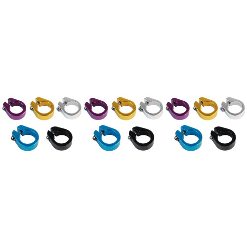 15Pièces Collier Serrage Fixie Avec Blocage Rapide Aluminium 2