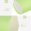 72Pièces Coupe-Papier Cupcake Vert Clair Non Pour 7