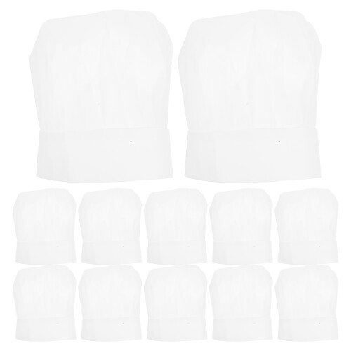 20Pièces Jetables Blanches Confortables Pour Restauration