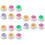 18Pièces Porte-Serviette Mural Auto-Adhésif PVC ABS Usage 7