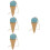 4Pièces Kendama Bois Jouet Exercice Motricité 8