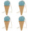 4Pièces Kendama Bois Jouet Exercice Motricité 6