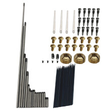 2Pcs Alto Tenor Saxophone Repair Tool Kit Multi Color Replacement Set