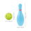 1Ensemble Jeu Bowling Kids Coloré Pour Coordination Motrice 3