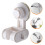 2Pcs Universal Shower Head Holder White Punch Free Suction Cup Bracket 8