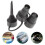 3Sets Zwarte Plastic Inflator Nozzle Koppen Voor Luchtpompen 6