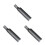 3Pcs Garden Soil Spade Set Grey for Construction and Digging 8