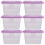 6Pcs Compact Refillable Dehumidifier Boxes Plastic for Home Wardrobe 8