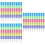 3 Pcs School Pencils Stackable For Kids Plastic Stacking Bear Shaped 9