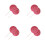 4 Pcs Large Candy Decorations Simulation Lollipop Props Artificial 7