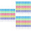 3 Pcs School Pencils Stackable For Kids Plastic Stacking Bear Shaped 8