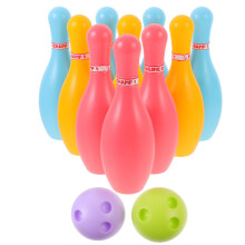 1Set Bowling Voor Kinderen Lichtgewicht Plastic Bowling Speelgoed