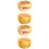 4Pcs Realistic PU Fake Burger Models Light Brown Kitchen Display 5