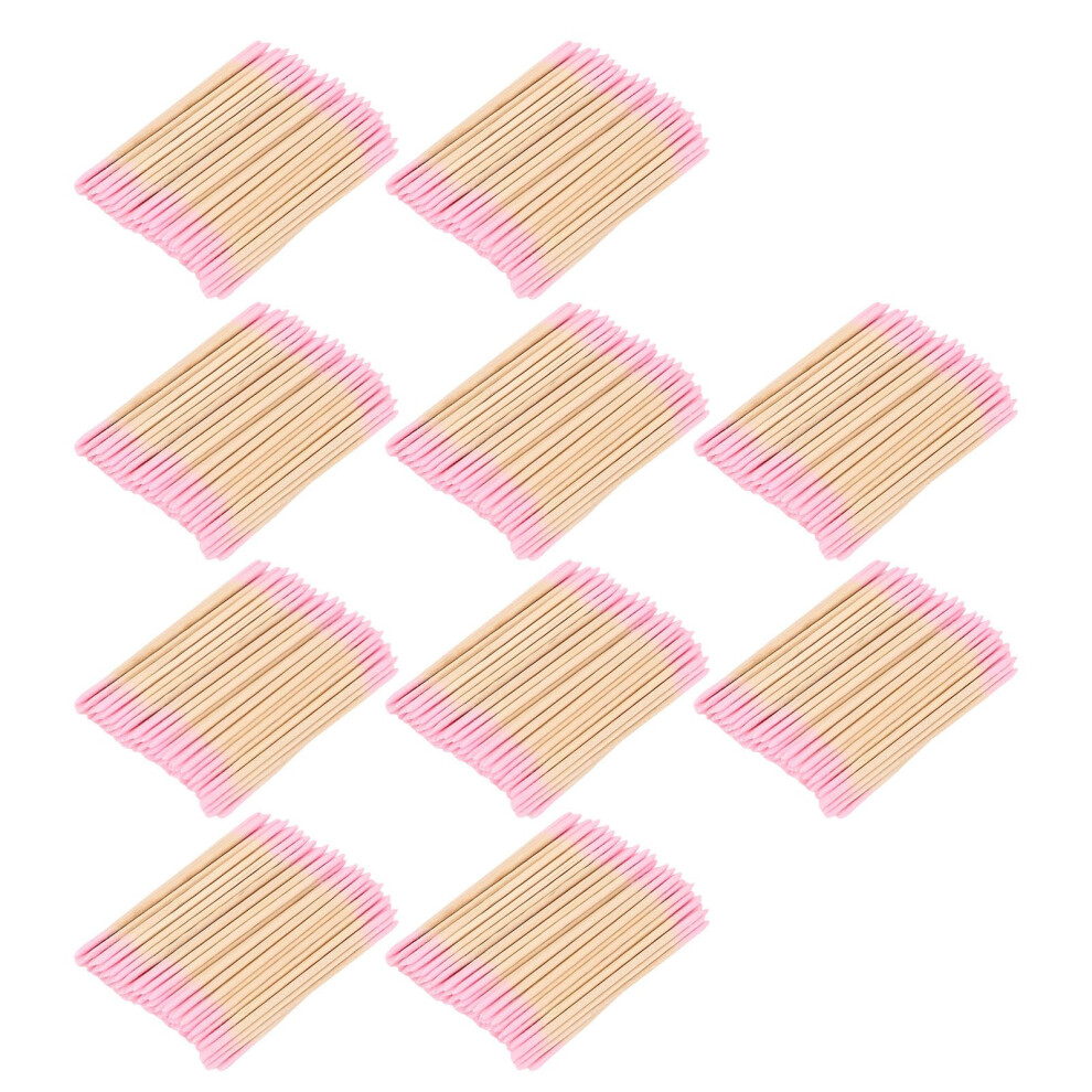 Double Pointed Cotton Swabs DualEnded Precision Tip Lint for Makeup Nail Polish Correction 10 Bags