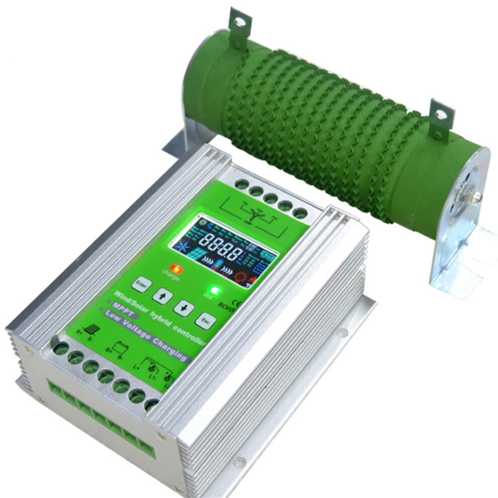 12000W Mppt Wind Solar Hybrid Charge Controller 12V 24V 48V Off Grid With Lcd Monitoring 9070919968174