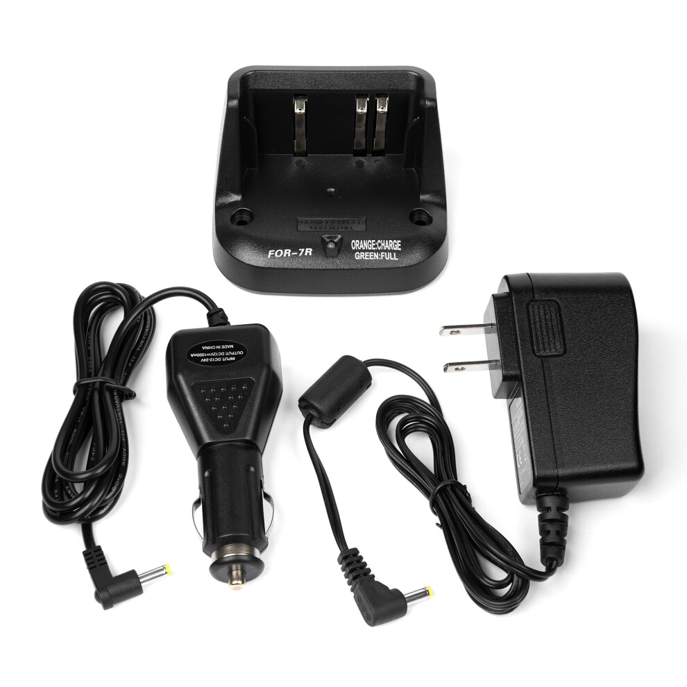 Dual Power Desk Rapid Charger For Yaesu Radio Vx And Hx Series With Ac Dc Adapters 9174973520047