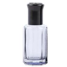 10ml Black Glass Perfume Roller Bottle LeakProof Refillable for Aromatherapy and Cosmetics