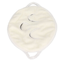 Reusable Coral Fleece Face Towel with Heat Therapy for Skin Care and Salon Use
