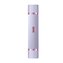 2in1 Rechargeable Bikini Trimmer for Women with Dual Head Shaving USB Fast Charging (Light Purple)