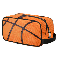 Travel Toiletry Bag Waterproof Basketball Sports Hanging Organizer with Multiple Pockets for Boys Men