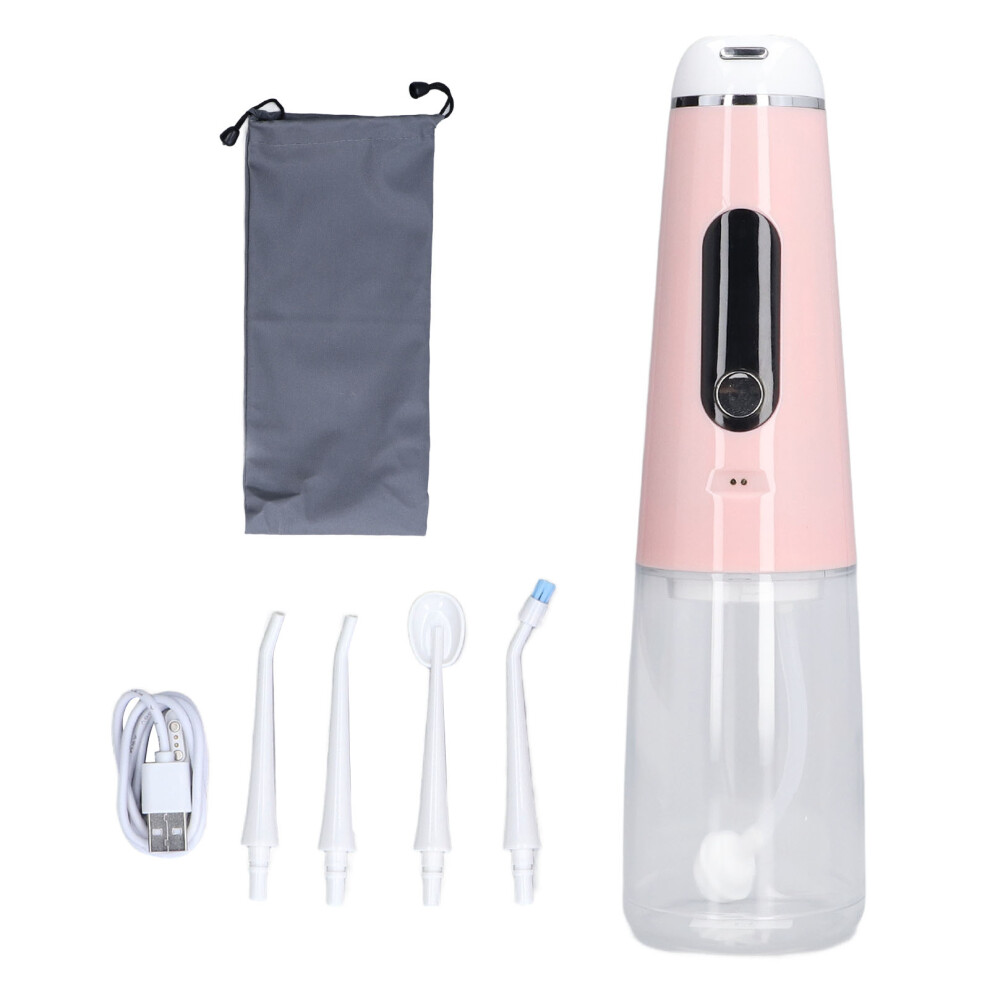 Oral Irrigator With3Modes And4Tips, Water Dental Flosser With Ipx7Waterproof And Detachable Water Tank For Easy Cleaning And Refill