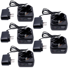 Single Unit Rapid Charger for Motorola SL300 SL500 SL1600 TLK100 Radios, 5 Pack