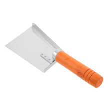 Bee Hive Tool Stainless Steel Beekeeping Scraper with Wooden Handle for Frame Lifting and Wax Removal