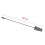 Stainless Steel Stirring Paddle Extra Long Handle for Beer Brewing and Large Batch Cooking 2