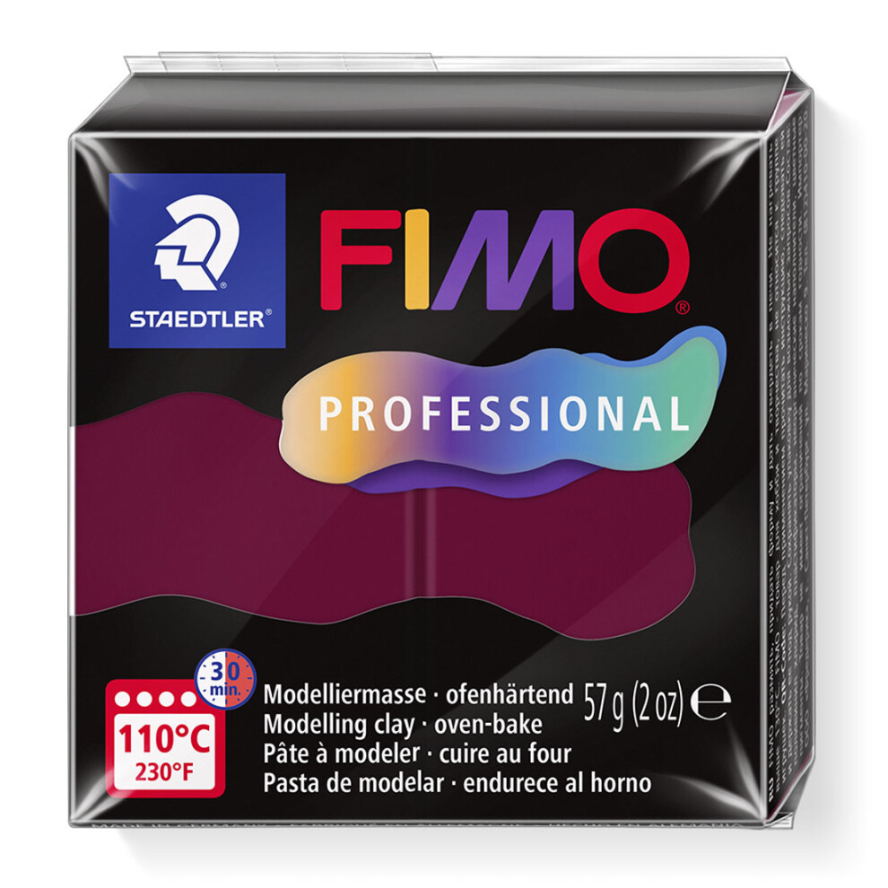 Staedtler (Bordeaux) Fimo Professional 57G Block
