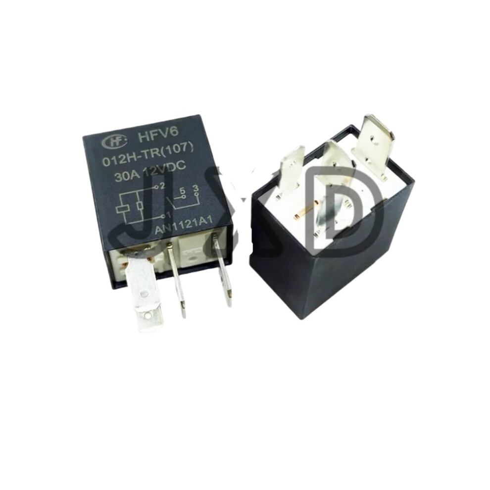 5Pcs Hfv6 012Htr 12V 30A 4Pin Automotive Relay, Heavyduty Power Car Electrical Switch 9070919995415