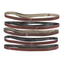 15pcs 1x42 Inch Aluminium Oxide Sanding Belts Set 3201000 Grit for Metal Wood and Auto
