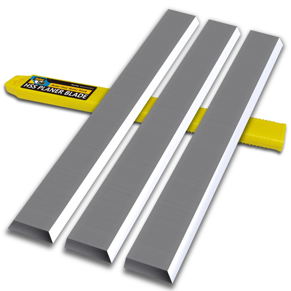 101/4 Inch Hss Planer Blades For Grizzly Jet And Axminster, 260X25x3mm Replacement Knives, Precision Cutting 9044945418545