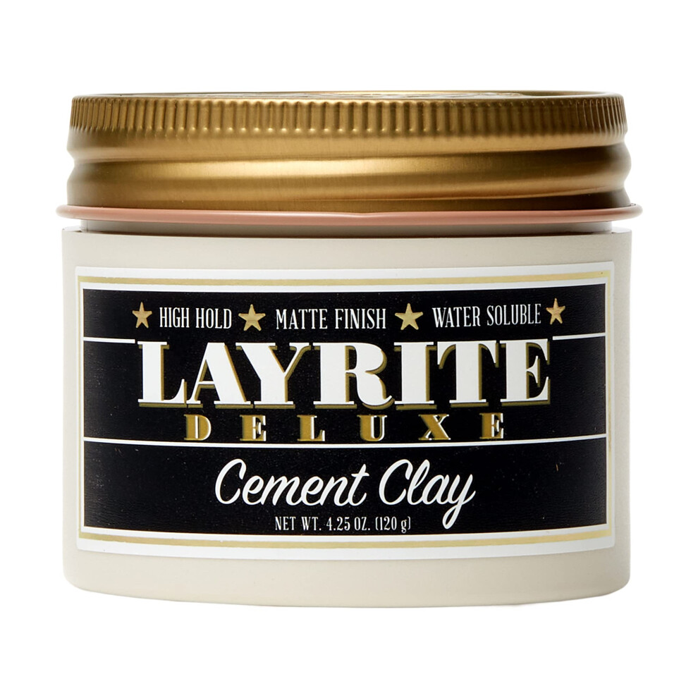 Layrite Cement Clay 120G | High Hold | Water Soluble | Matte Finish