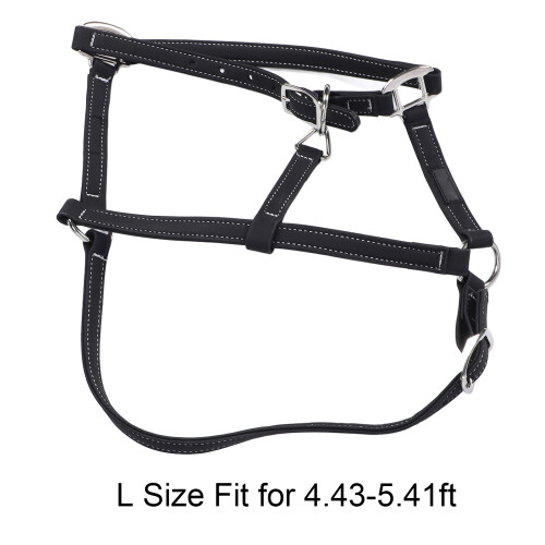 Nylon-Reithalfter, Größe L, 4,43–5,41 ft 1