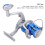Spinnrolle Angelrute 1000er Kapazität 1