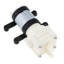 24V Diaphragm Water Pump, Mini DC Self Priming, Low Noise, Corrosion Resistant for Aquarium, Tea Machine