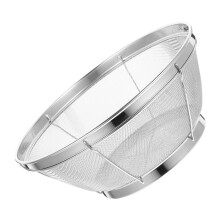 Stainless Steel Mesh Strainer Bowl with Fine Mesh Filtering for Washing Rice Vegetables Fruits Beans