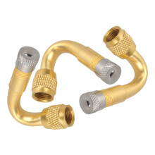 3pcs 45 Copper Valve Stem Extension for Cars and Motorcycles, Easy Access and CorrosionResistant