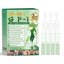 Herbal Digestive Health Drops with Natural Slimming Liquid Supplement, Fast Absorption, 7 pcs