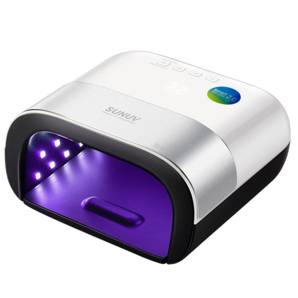 Sunuv Light Led Nail Lamp,Professional Nail Dryer For Gel Polish Curing Machine, With Automatic Sensor And Lcd Display For Home And Nail Salon